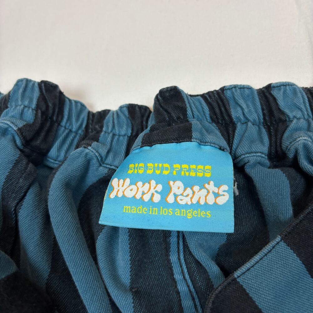 Big Bud Press Striped Work Pants Women's 2XL Boho Indie Twee - Picture 4 of 11